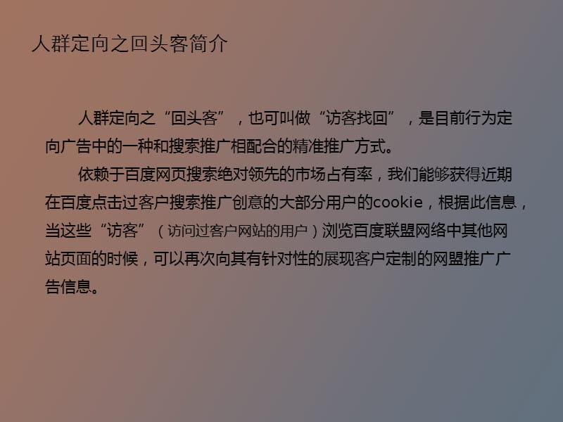 网盟推广人群定向回头客产品说明.pptx_第3页