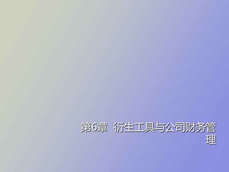 衍生工具与公司财务管理.ppt_第1页