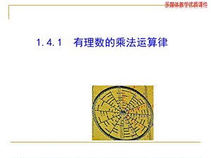 人教版七年级有理数乘法运算律.pptx