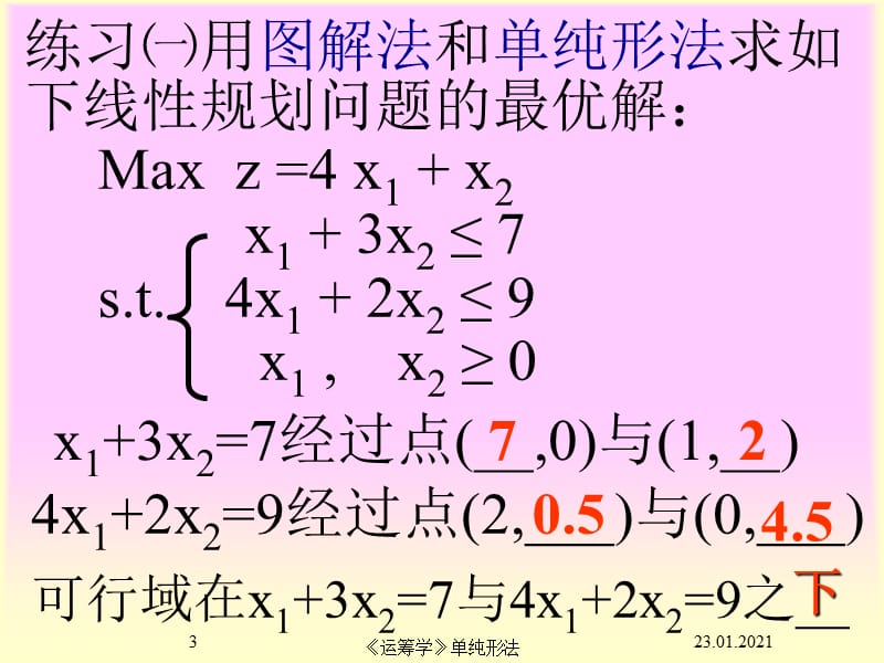 运筹学单纯形法的例题.ppt_第3页