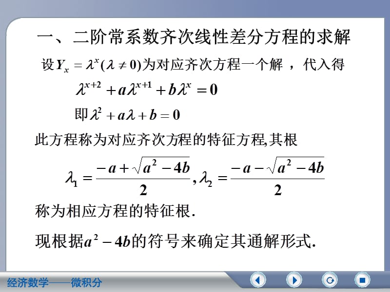 高数第七章(13)二阶差分方程.ppt_第3页