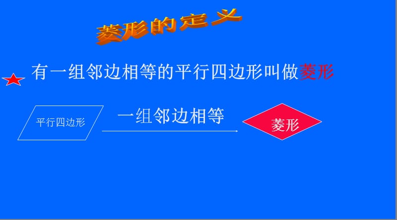 菱形的性质与判定练习题.ppt_第1页