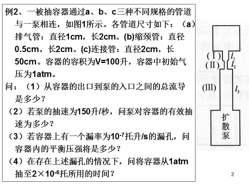 西安交通大学真空技术习题.ppt_第2页