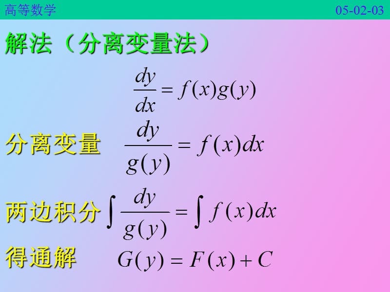 阶可分离变量的微分方程.ppt_第3页