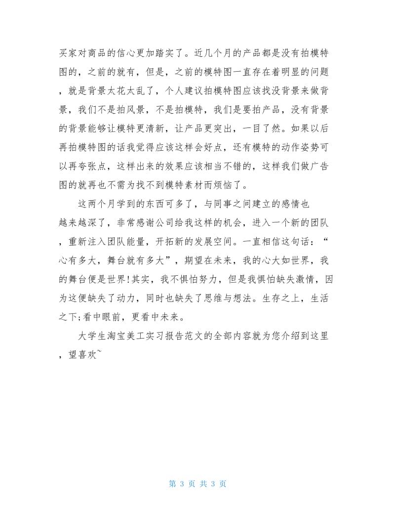 大学生淘宝美工实习报告范文推荐.doc_第3页