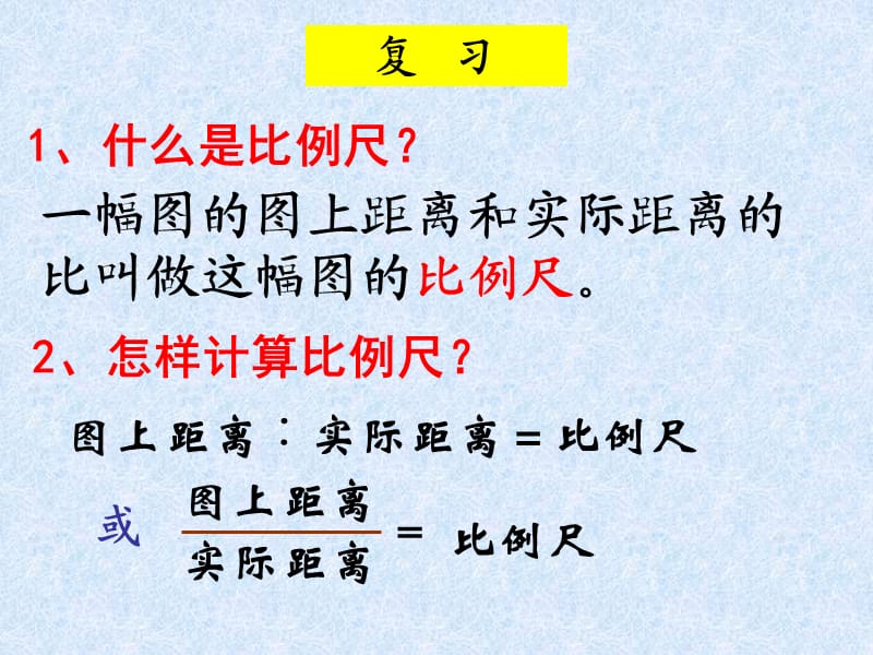 用比例尺解决问题_课件.ppt_第2页