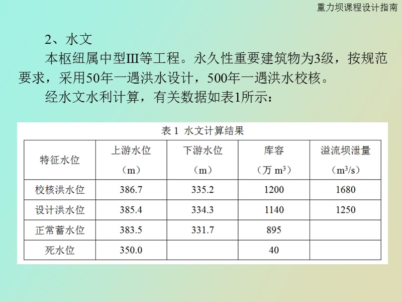 重力坝课程设计指南.ppt_第3页