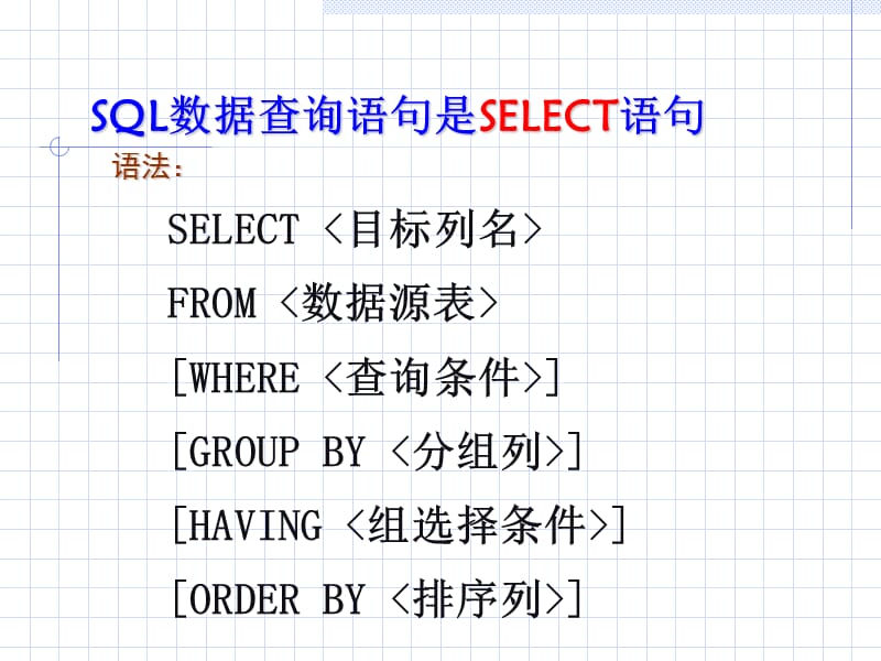 数据库语言SQL——数据查询1.ppt_第3页