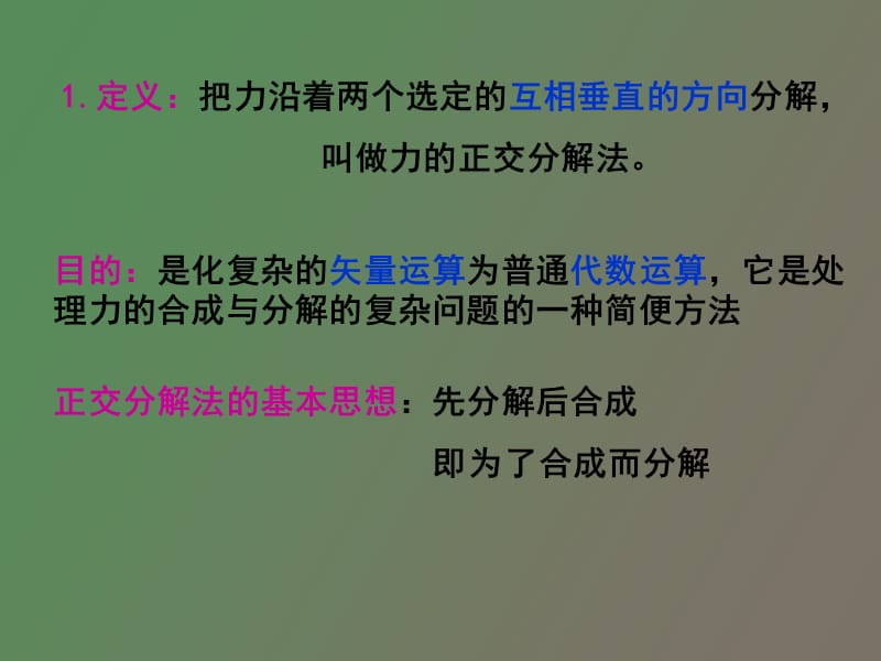 高一物理力的正交分解法.ppt_第3页