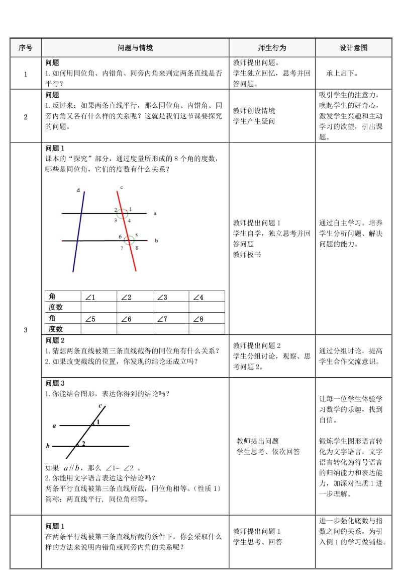 平行线的性质(第1课时)-教学设计.doc_第2页