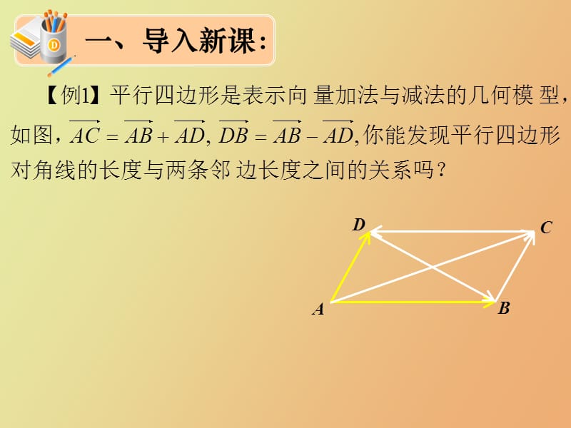 高一数学《平面向量应用举例》.ppt_第2页