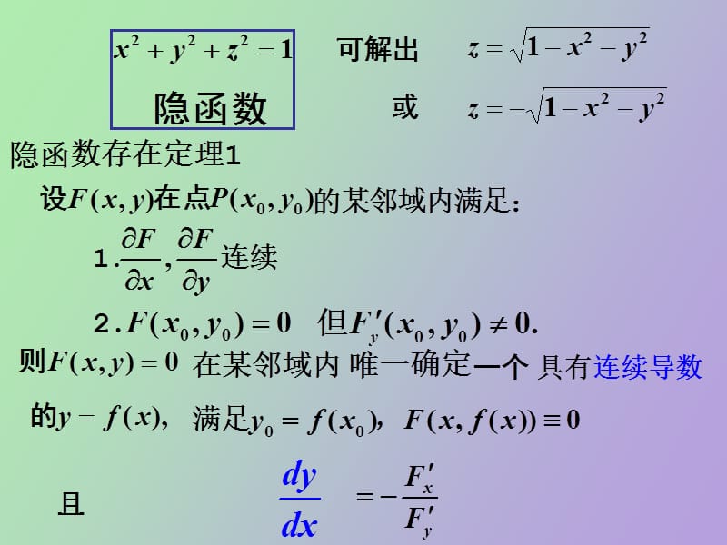 隐函数存在定理.ppt_第1页