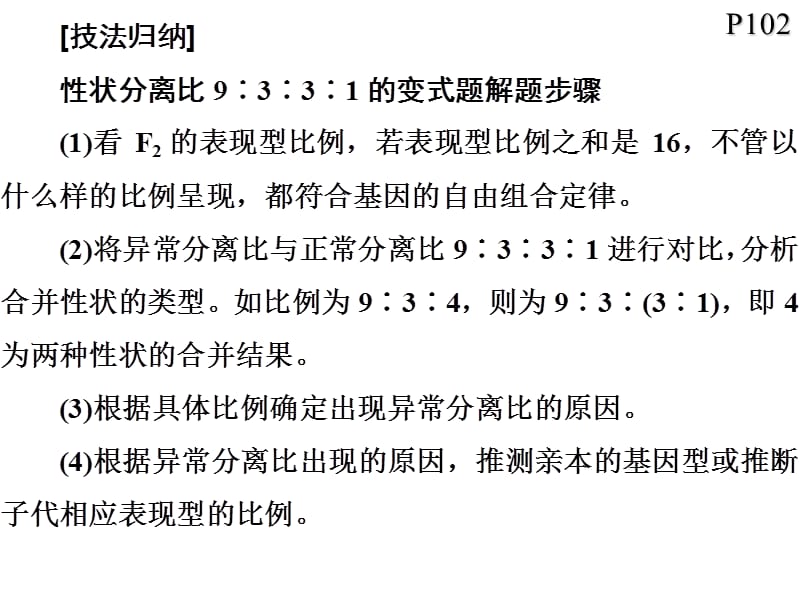 自由组合定律遗传特例解读.ppt_第2页