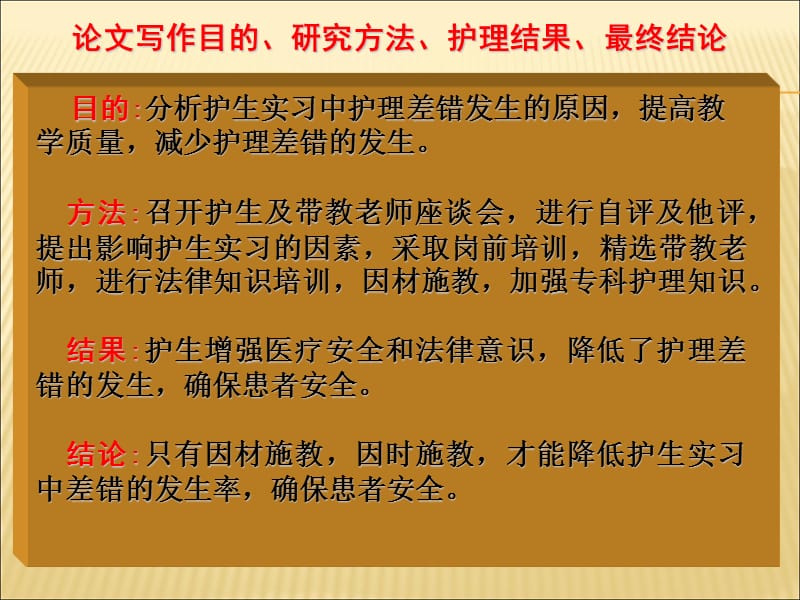 护理学本科论文答辩.ppt_第3页