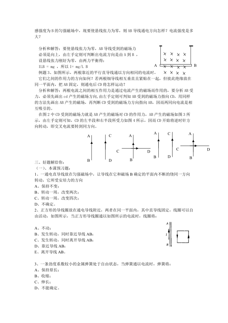 磁场对电流的作用1.doc_第2页