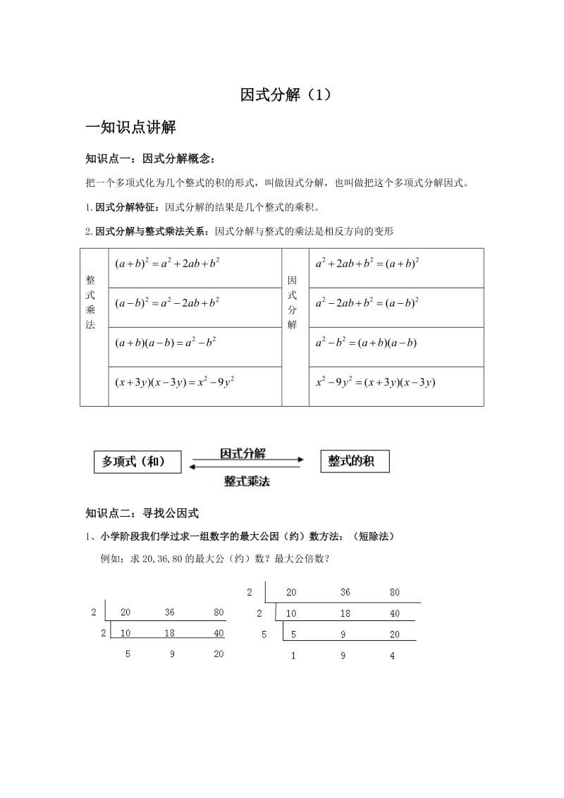 提公因式法分解因式典型例题.docx_第1页