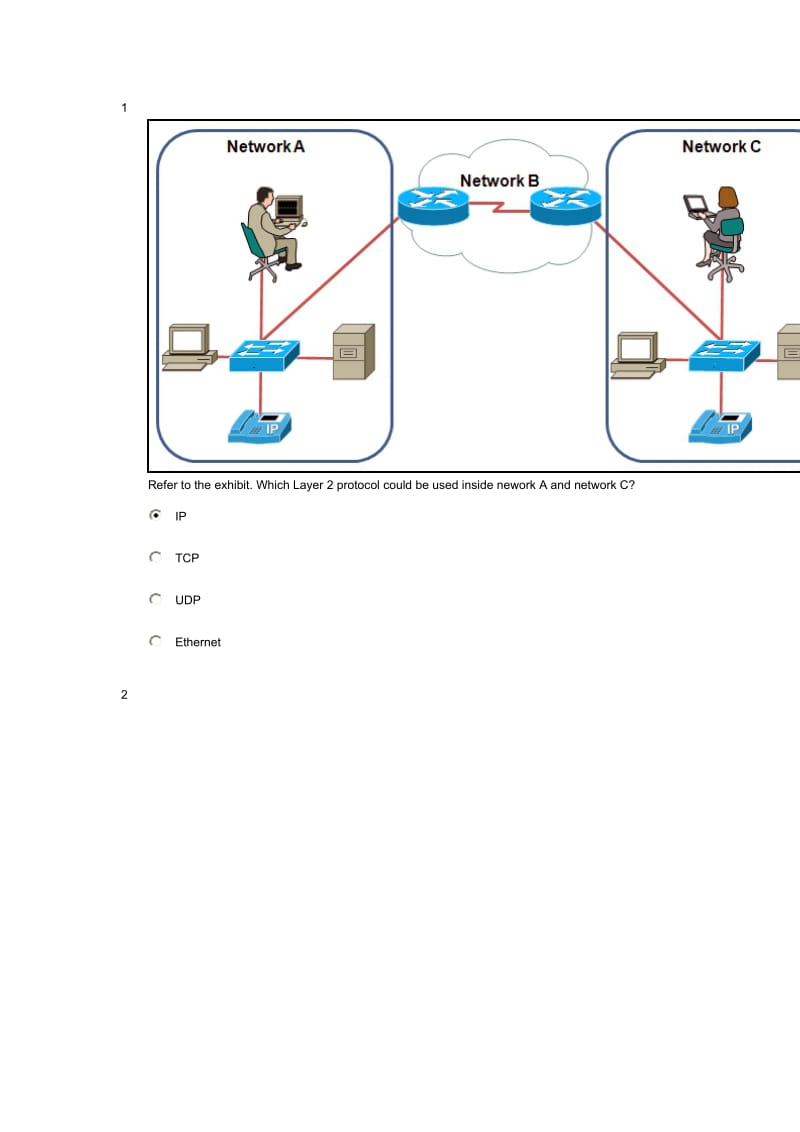 思科第一学期期末考试最新考题CCNA.doc_第1页