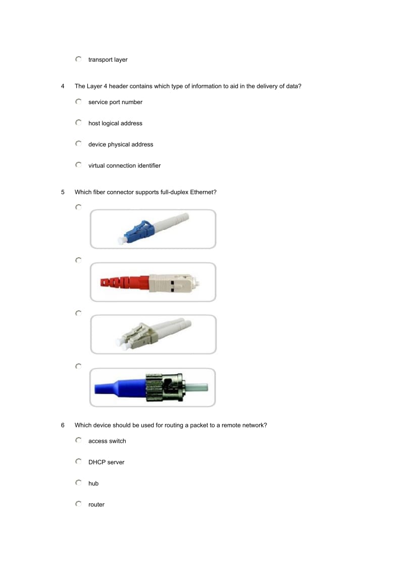 思科第一学期期末考试最新考题CCNA.doc_第3页