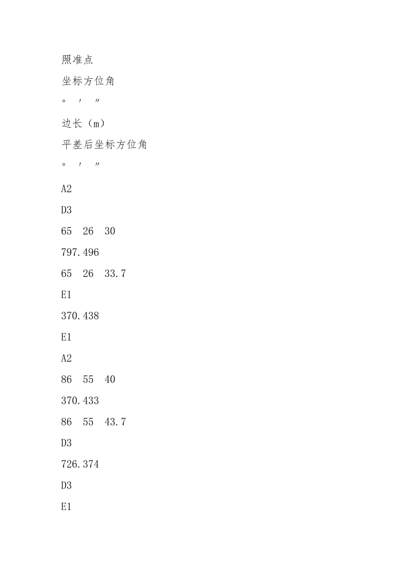 大地概算大地测量学实习实验报告.docx_第3页