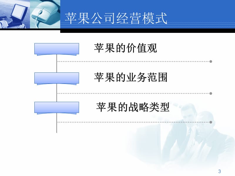 苹果 微软 谷歌公司战略及经营模式分析.ppt_第3页