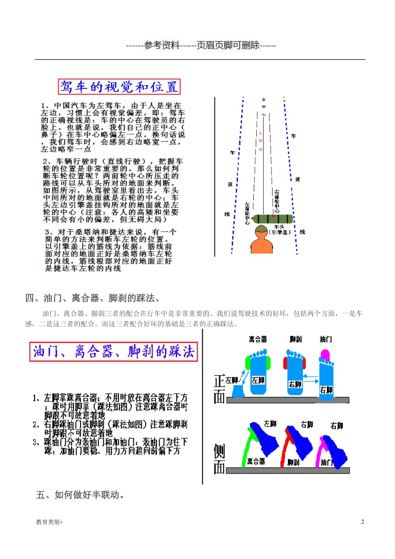 《驾考秘籍》基本操作[教学内容].doc_第2页