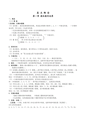 小学数学基本概念合集.doc