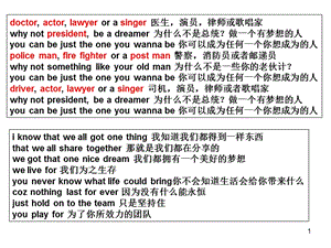 oractorlawyerorasinger医生,演员,律师或歌唱家参考PPT.ppt