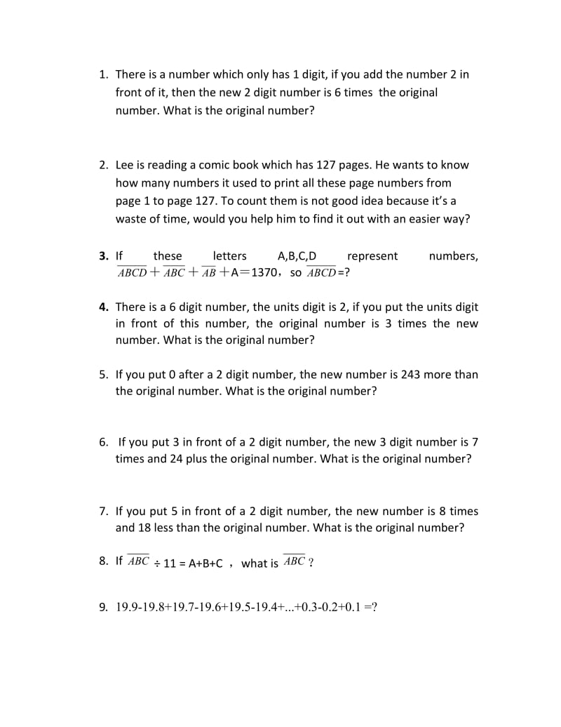 小学五年级数位应用题(英文).doc_第1页