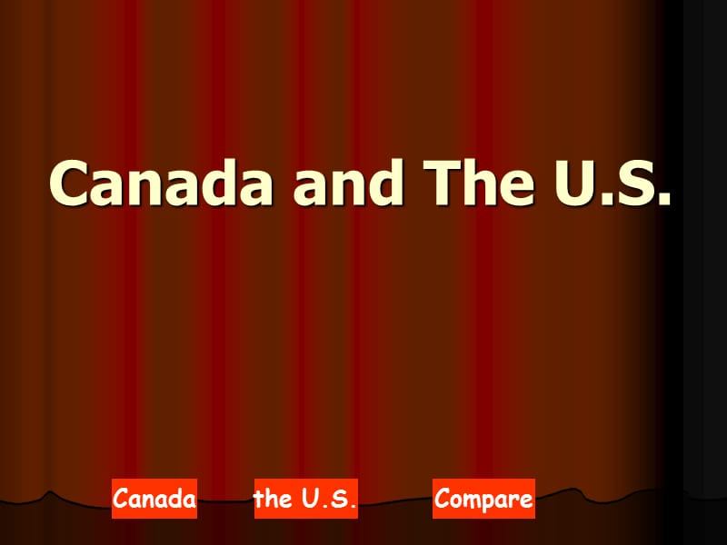 冀教版英语五年级上册canada and the u.s.课件.ppt_第1页