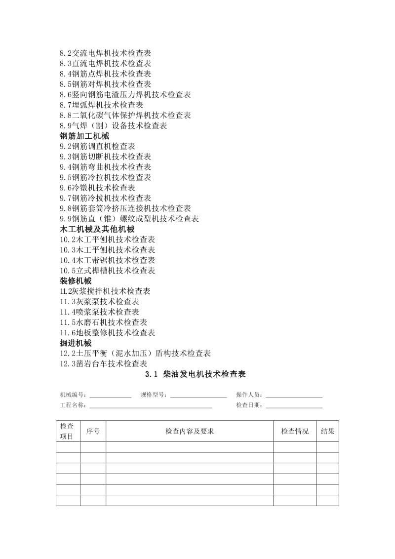 （参考）施工现场机械检查记录表.doc_第2页