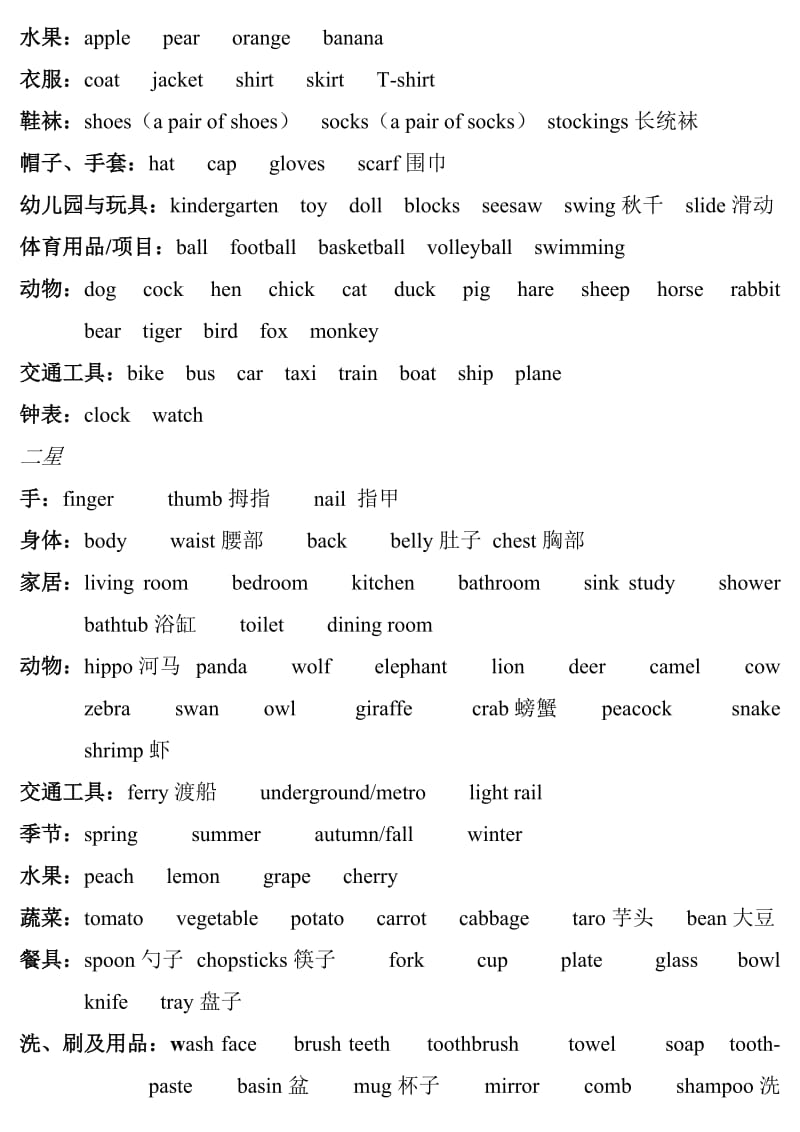 一星二星单词.doc_第2页