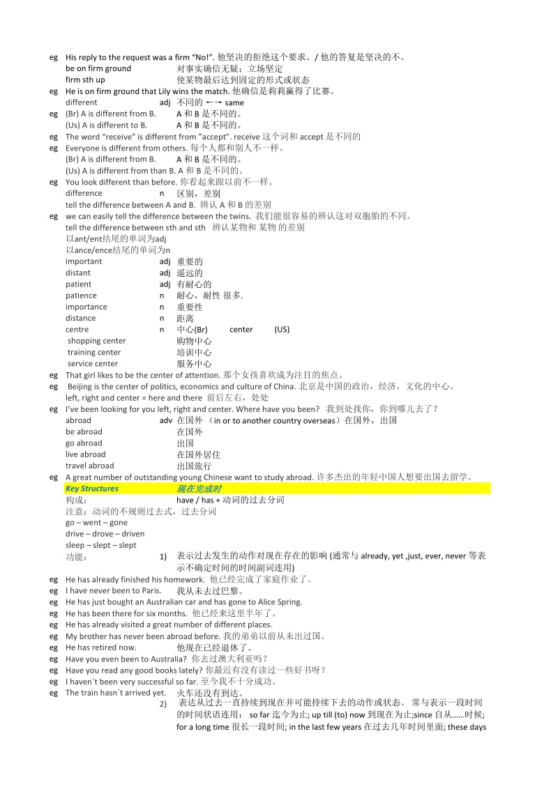 裕兴新概念英语第二册笔记_第4课_单词讲解.pdf_第2页