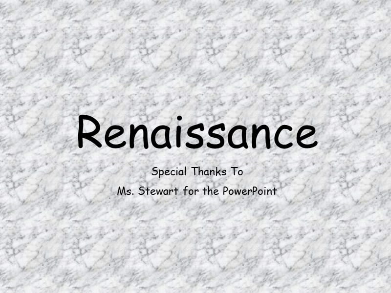 文艺复兴 【英文】 RenaissancePPT.ppt_第1页