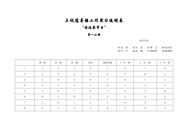 (谈话节目)导播实习台本.doc_第1页