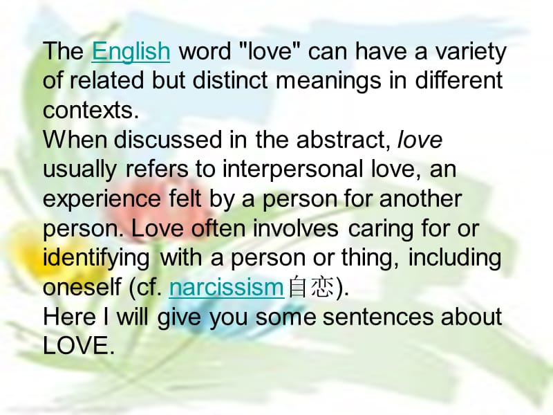 英语演讲_PPT关于爱情[1].ppt_第2页