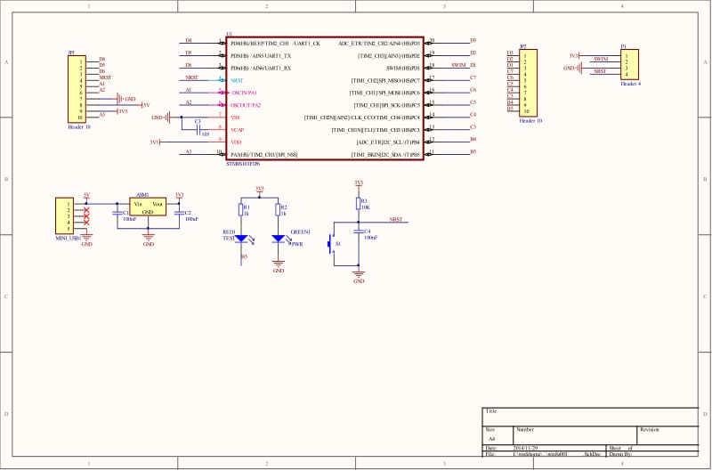 STM8S103F3P6最小系统原理图.pdf_第1页