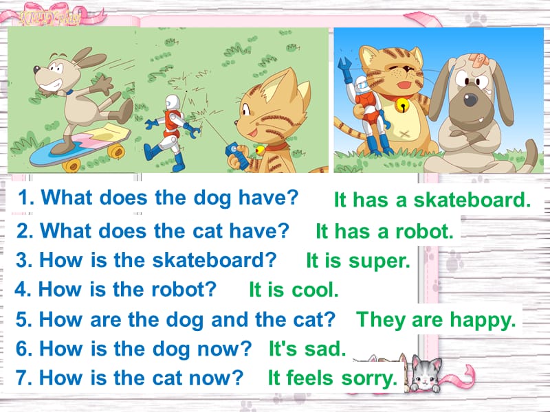 3B M2U2(P3) the dog and the cat.ppt_第3页