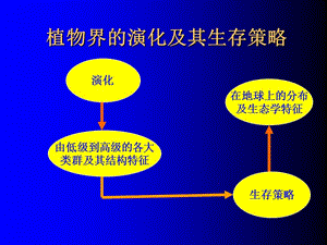 植物界的演化及其生存策略临床参考PPT.ppt