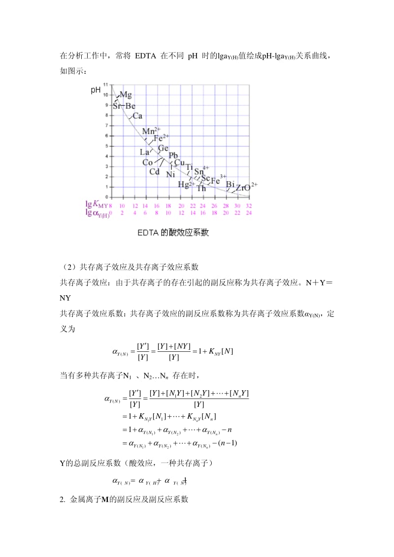 二、副反应系数和条件稳定常数.pdf_第2页