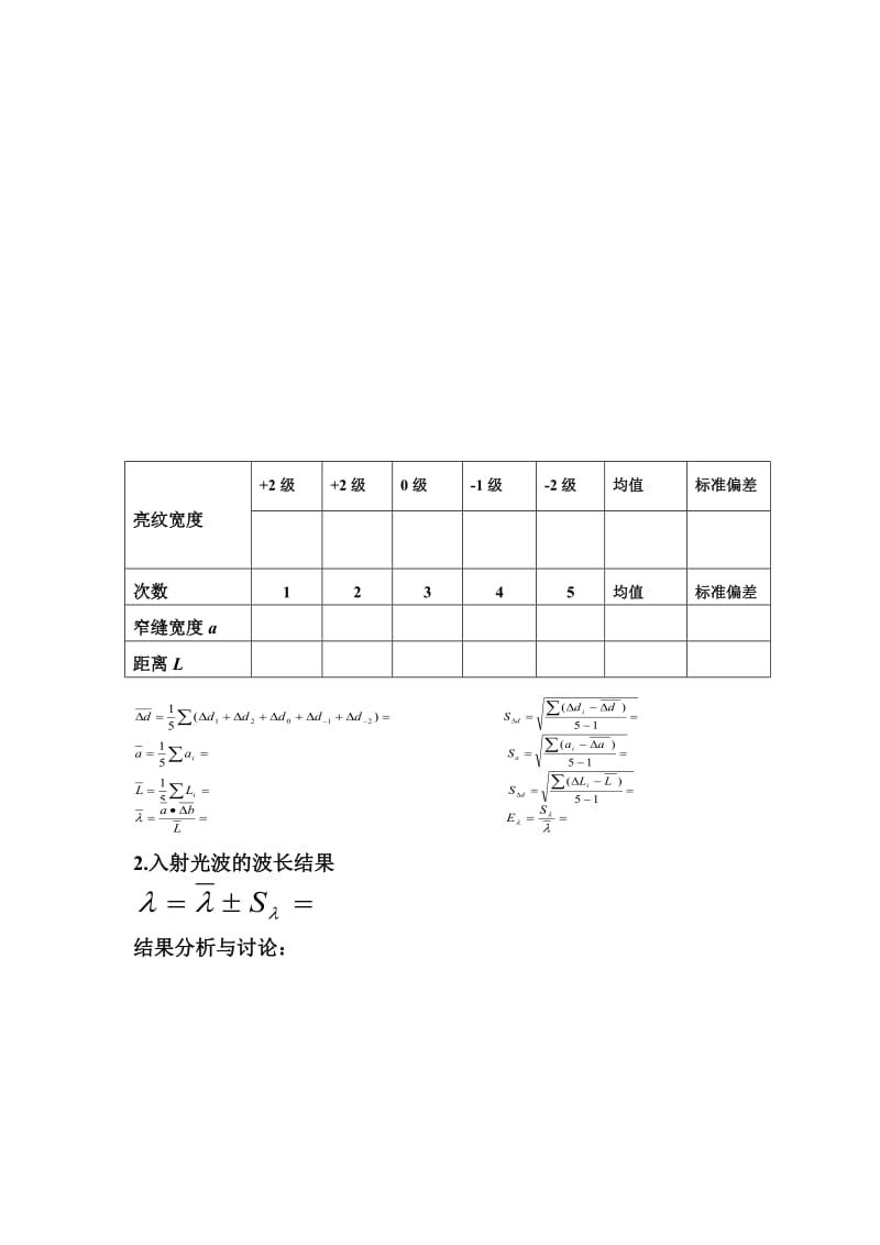 单缝衍射光强分布的测定.doc_第3页