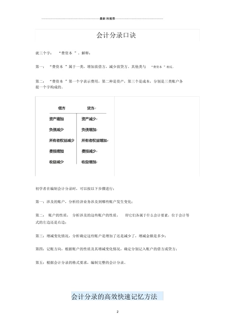 会计科目背诵顺口溜.docx_第2页