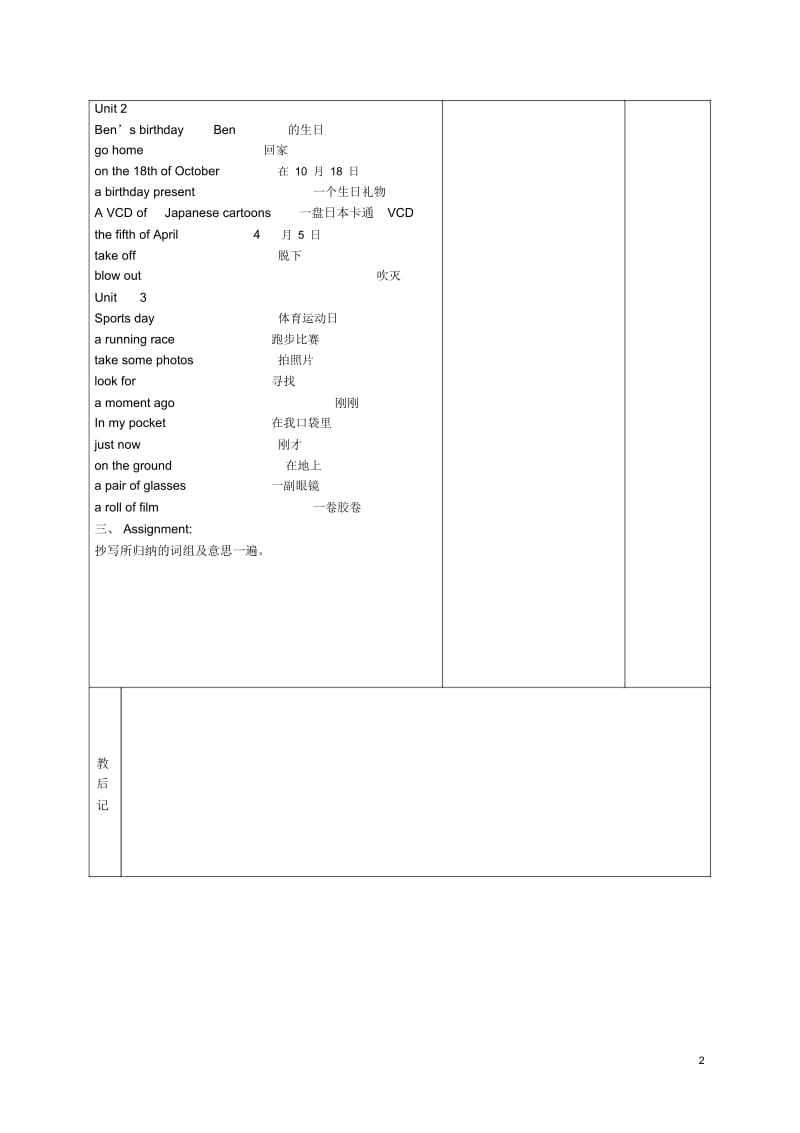 六年级英语上册Unit4第一课时教案苏教牛津版.docx_第3页