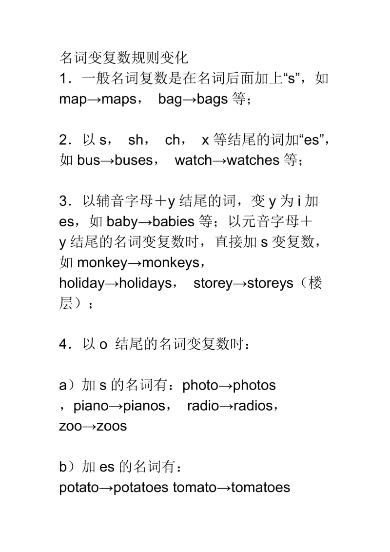 名词变复数规则变化.doc_第1页