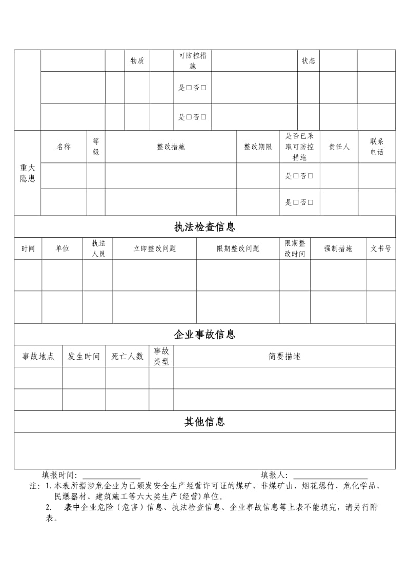 湖南涉危企业安全生产信息登记表.DOC_第3页