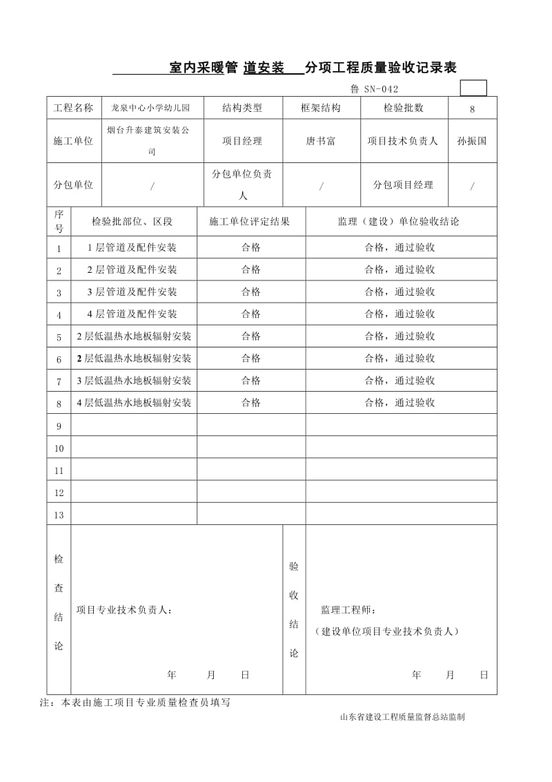 鲁DQ分项工程质量验收记录.doc_第3页