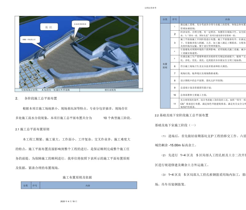 各阶段施工平面布置及场地管理方案.docx_第3页