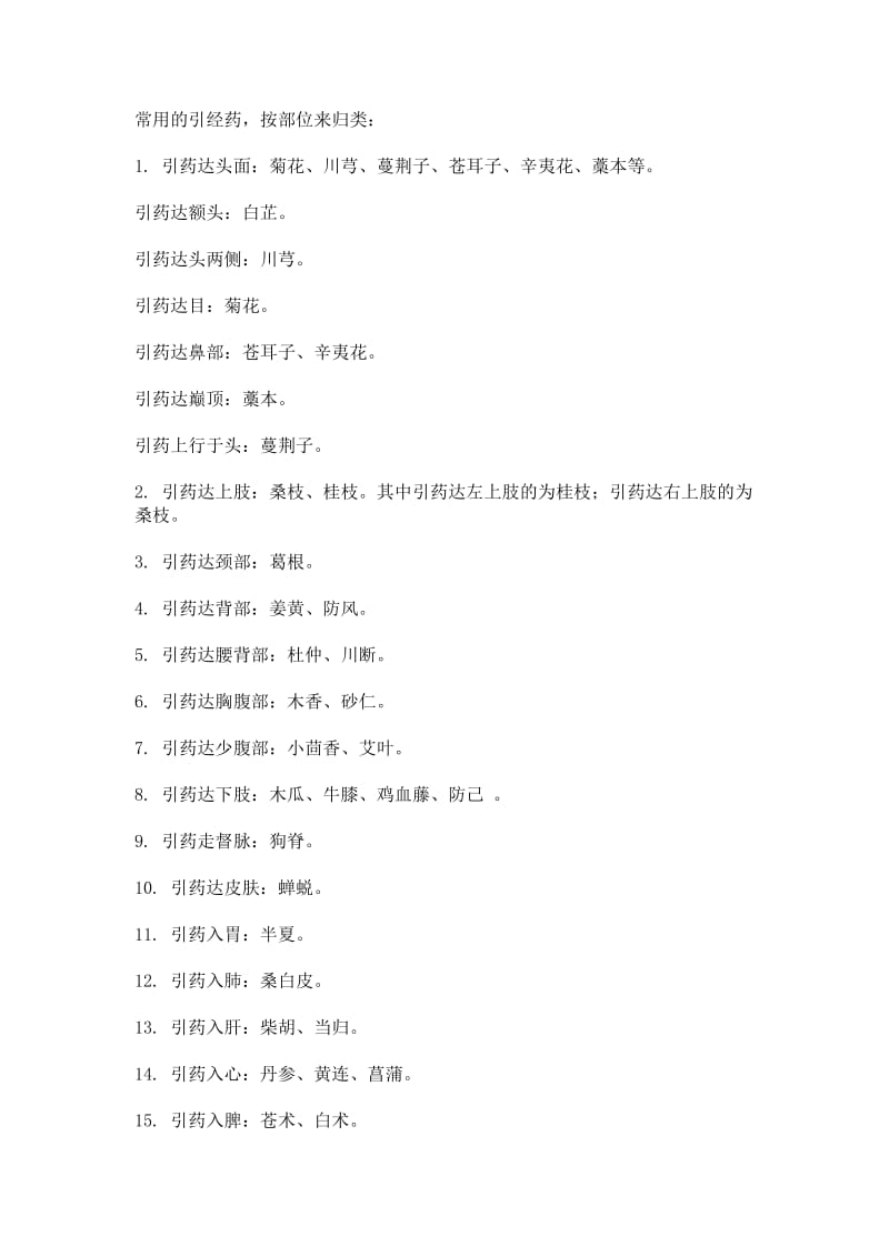 常用的引经药.doc_第1页