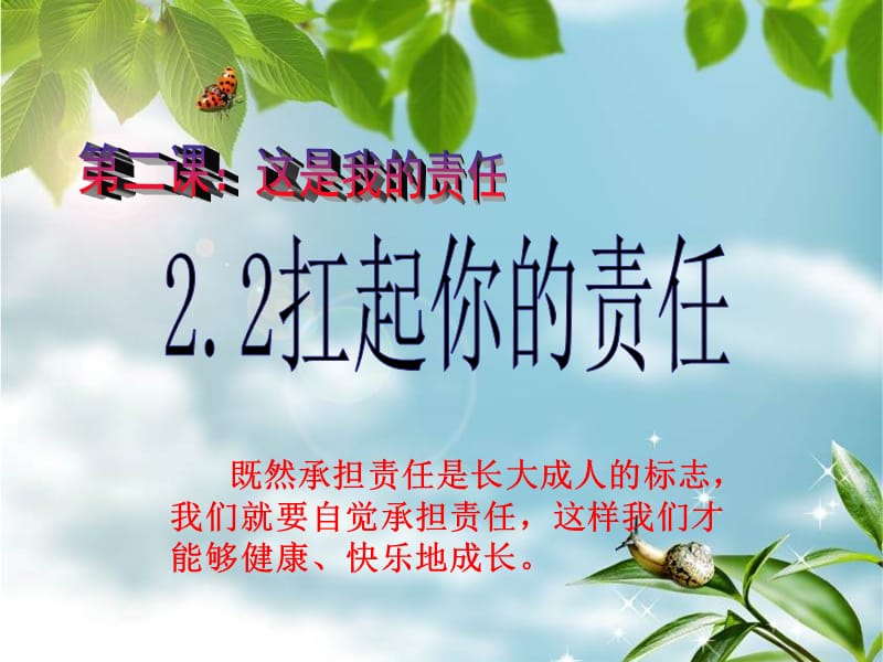 扛起你的责任.ppt_第1页