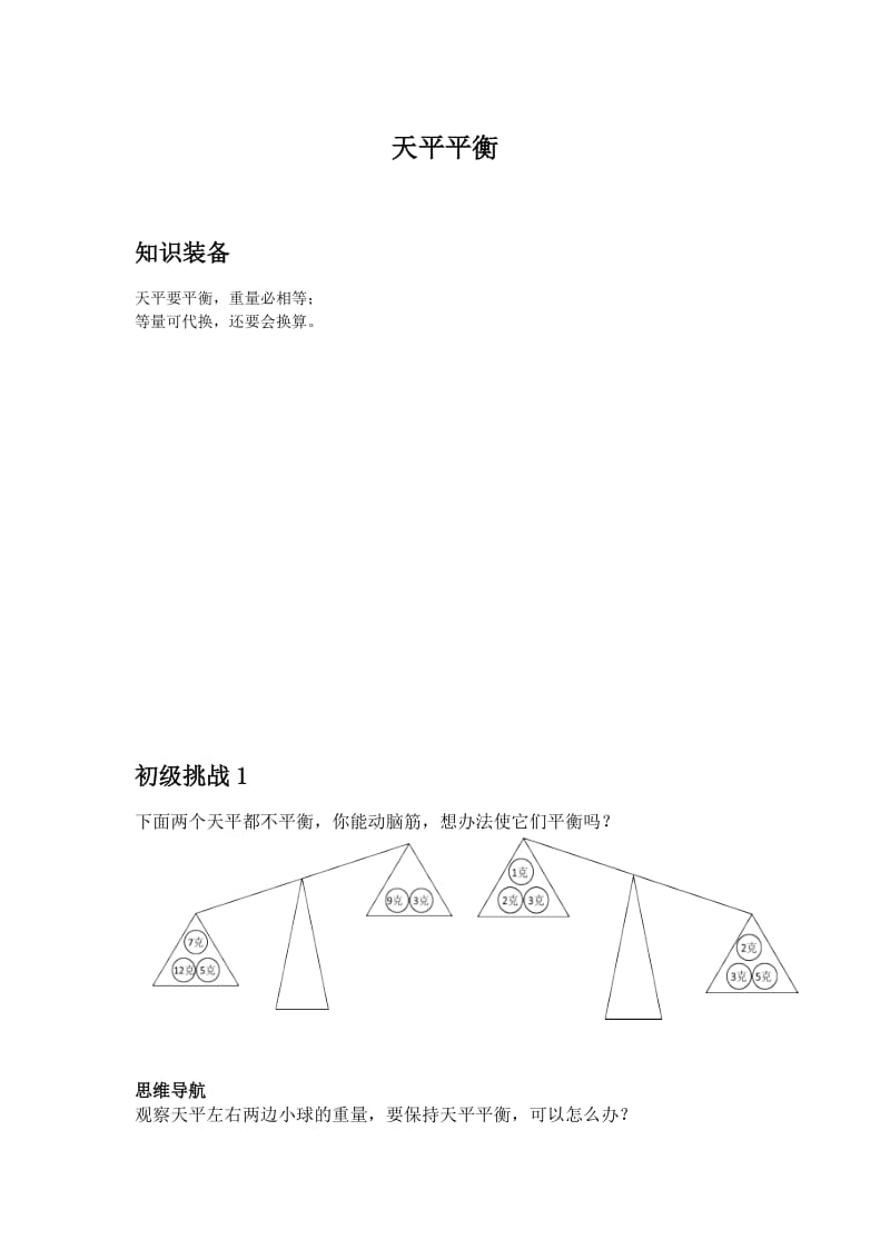 天平平衡1.doc_第1页