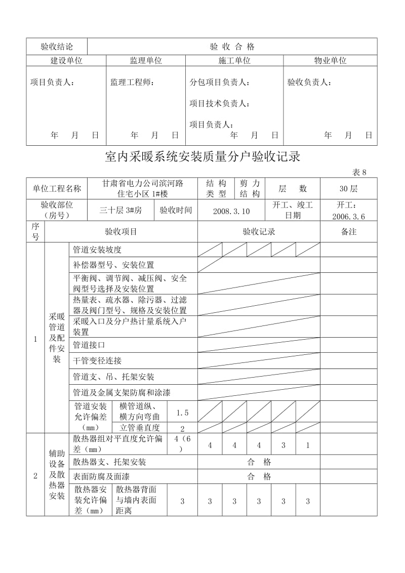 （精选文档）室内采暖系统安装质量分户验收记录.doc_第3页